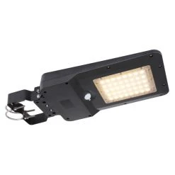 Globo Solar Fassadenstrahler LED Schwarz, 1-flammig, Bewegungsmelder -Außenleuchten Verkaufe globo solar fassadenstrahler 36486 5