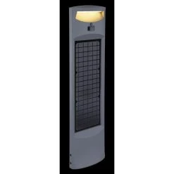 Globo Solar Sockelleuchte LED Anthrazit, 1-flammig, Bewegungsmelder -Außenleuchten Verkaufe globo solar sockelleuchte 36484 6