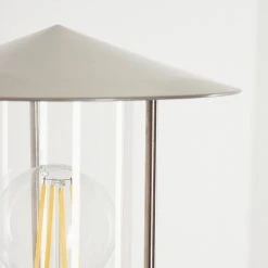 Hofstein Gray Au&szlig;enwandleuchte Edelstahl, 1-flammig, Bewegungsmelder -Außenleuchten Verkaufe gray aussenwandleuchte h3597170 2