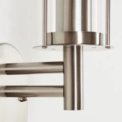 Hofstein Gray Au&szlig;enwandleuchte Edelstahl, 1-flammig, Bewegungsmelder -Außenleuchten Verkaufe gray aussenwandleuchte h3597170 5