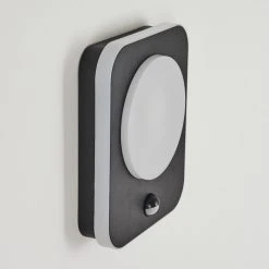 Hofstein Haga Außenwandleuchte LED Schwarz, 1-flammig, Bewegungsmelder 19 Hofstein Haga Außenwandleuchte LED Schwarz, 1-flammig, Bewegungsmelder -Außenleuchten Verkaufe haga aussenwandleuchte h3438312 9