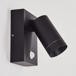 Hofstein Hakamken Au&szlig;enwandleuchte Schwarz, 1-flammig, Bewegungsmelder -Außenleuchten Verkaufe hakamken aussenwandleuchte h3548035 7