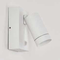 Hofstein Hakamken Au&szlig;enwandleuchte Wei&szlig;, 1-flammig, Bewegungsmelder -Außenleuchten Verkaufe hakamken aussenwandleuchte h3548059 7