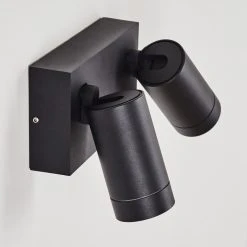 Hofstein Hakamken Au&szlig;enwandleuchte Schwarz, 2-flammig, Bewegungsmelder -Außenleuchten Verkaufe hakamken aussenwandleuchte h3548080 10