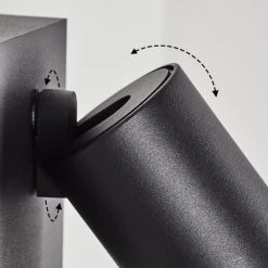 Hofstein Hakamken Au&szlig;enwandleuchte Schwarz, 2-flammig, Bewegungsmelder -Außenleuchten Verkaufe hakamken aussenwandleuchte h3548080 2