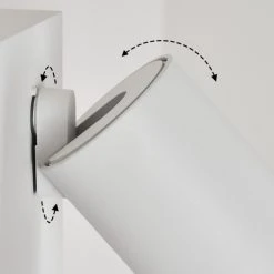 Hofstein Hakamken Au&szlig;enwandleuchte Wei&szlig;, 2-flammig, Bewegungsmelder -Außenleuchten Verkaufe hakamken aussenwandleuchte h3548103 2