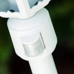 Hofstein Hongkong Au&szlig;enstehleuchte Wei&szlig;, 1-flammig, Bewegungsmelder -Außenleuchten Verkaufe hongkong aussenstehleuchte 11333lj pirwh 5