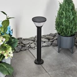 Hofstein Joennierni Wegeleuchte LED Schwarz, 1-flammig, Bewegungsmelder, Farbwechsler -Außenleuchten Verkaufe joennierni wegeleuchte h3580097 9