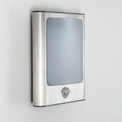 Hofstein Kimola Aussenwandleuchte LED Nickel-Matt, 1-flammig, Bewegungsmelder -Außenleuchten Verkaufe kimola aussenwandleuchte h3022764 11