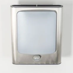 Hofstein Kimola Aussenwandleuchte LED Nickel-Matt, 1-flammig, Bewegungsmelder -Außenleuchten Verkaufe kimola aussenwandleuchte h3022764 12