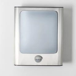 Hofstein Kimola Aussenwandleuchte LED Nickel-Matt, 1-flammig, Bewegungsmelder -Außenleuchten Verkaufe kimola aussenwandleuchte h3022764 6