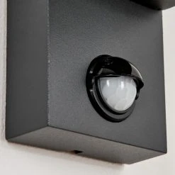 Hofstein Kingstown Au&szlig;enwandleuchte Anthrazit, Transparent, Klar, 2-flammig, Bewegungsmelder -Außenleuchten Verkaufe kingstown aussenwandleuchte h3611425 2