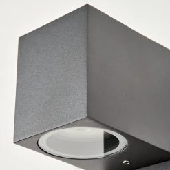 Hofstein Kingstown Au&szlig;enwandleuchte Anthrazit, Transparent, Klar, 1-flammig, Bewegungsmelder -Außenleuchten Verkaufe kingstown aussenwandleuchte h3611449 5