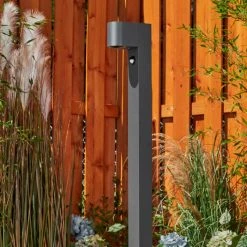 Hofstein Kingstown Wegeleuchte Anthrazit, 1-flammig, Bewegungsmelder -Außenleuchten Verkaufe kingstown wegeleuchte h3600993 8