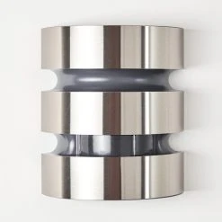 Hofstein Kolding Au&szlig;enwandleuchte LED Schwarz, Edelstahl, 1-flammig, Bewegungsmelder -Außenleuchten Verkaufe kolding aussenwandleuchte h3305966 13