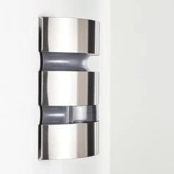 Hofstein Kolding Au&szlig;enwandleuchte LED Schwarz, Edelstahl, 1-flammig, Bewegungsmelder -Außenleuchten Verkaufe kolding aussenwandleuchte h3305966 15