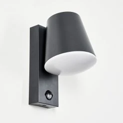 Hofstein Komata Au&szlig;enwandleuchte Anthrazit, 1-flammig, Bewegungsmelder -Außenleuchten Verkaufe komata aussenwandleuchte h3385180 7