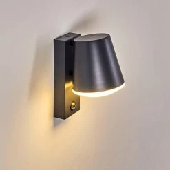 Hofstein Komata Au&szlig;enwandleuchte Anthrazit, 1-flammig, Bewegungsmelder -Außenleuchten Verkaufe komata aussenwandleuchte h3385180 9