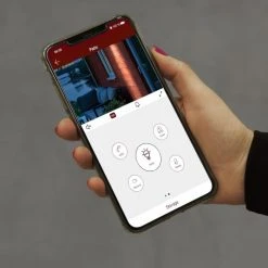 Konstsmide Leuchten Konstsmide Camera-Smart-Light Au&szlig;enwandleuchte LED Schwarz, 1-flammig, Bewegungsmelder -Außenleuchten Verkaufe konstsmide camera smart light aussenwandleuchte 7868 750 3