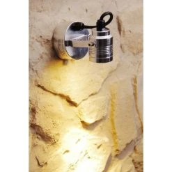 Konstsmide Leuchten Konstsmide Monza Au&szlig;enwandleuchte LED Aluminium, Edelstahl, 3-flammig, Bewegungsmelder -Außenleuchten Verkaufe konstsmide monza aussenwandleuchte 7941 310 2