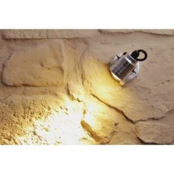 Konstsmide Leuchten Konstsmide Monza Au&szlig;enwandleuchte LED Aluminium, Edelstahl, 3-flammig, Bewegungsmelder -Außenleuchten Verkaufe konstsmide monza aussenwandleuchte 7941 310 3