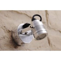 Konstsmide Leuchten Konstsmide Monza Au&szlig;enwandleuchte LED Aluminium, Edelstahl, 3-flammig, Bewegungsmelder -Außenleuchten Verkaufe konstsmide monza aussenwandleuchte 7941 310 5