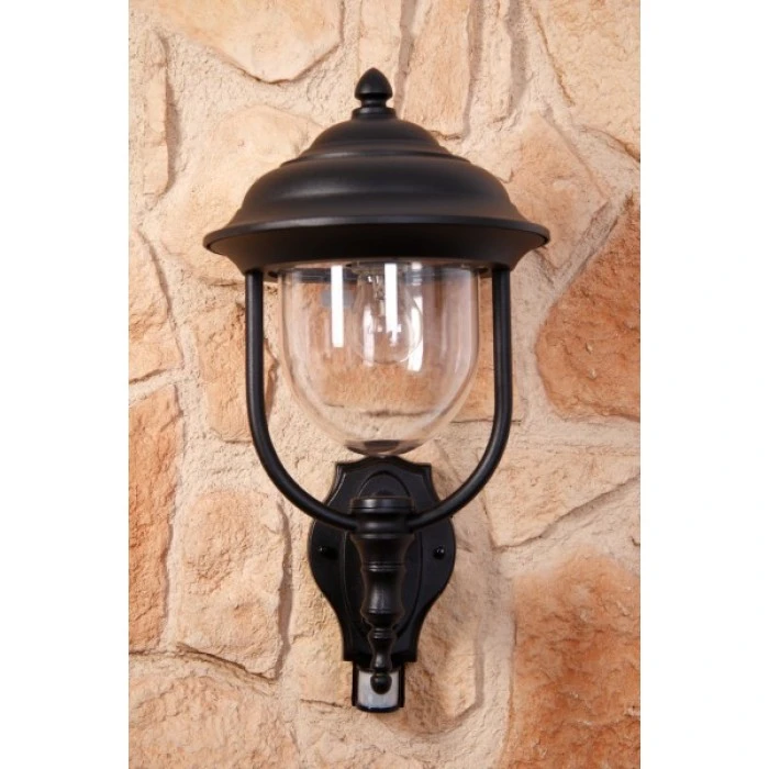 Konstsmide Leuchten Konstsmide PARMA Außenwandleuchte Schwarz, Transparent, Klar, 1-flammig, Bewegungsmelder 6 Konstsmide Leuchten Konstsmide PARMA Außenwandleuchte Schwarz, Transparent, Klar, 1-flammig, Bewegungsmelder – Bild 6