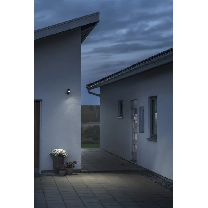 Konstsmide Leuchten Konstsmide Prato Batterie Wandleuchte LED Schwarz, 2-flammig, Bewegungsmelder 2 Konstsmide Leuchten Konstsmide Prato Batterie Wandleuchte LED Schwarz, 2-flammig, Bewegungsmelder – Bild 2