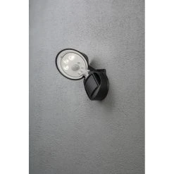 Konstsmide Leuchten Konstsmide Prato Batterie Wandleuchte LED Schwarz, 1-flammig, Bewegungsmelder -Außenleuchten Verkaufe konstsmide prato batterie wandleuchte 7695 750 4