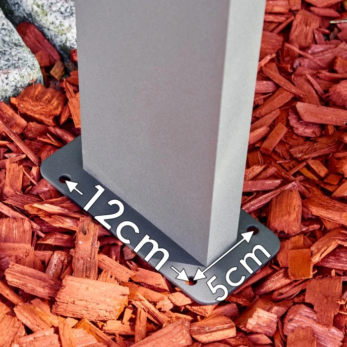 Hofstein Korup Wegeleuchte LED Anthrazit, 1-flammig, Bewegungsmelder 11 Hofstein Korup Wegeleuchte LED Anthrazit, 1-flammig, Bewegungsmelder – Bild 11