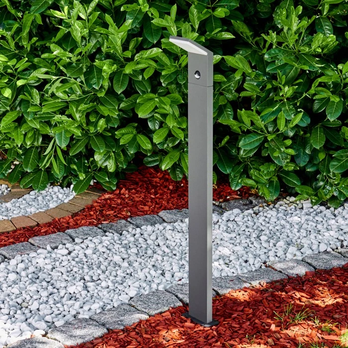 Hofstein Korup Wegeleuchte LED Anthrazit, 1-flammig, Bewegungsmelder 5 Hofstein Korup Wegeleuchte LED Anthrazit, 1-flammig, Bewegungsmelder – Bild 5