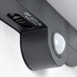 Hofstein Lansing Solar-Au&szlig;enwandleuchte LED Anthrazit, 1-flammig, Bewegungsmelder -Außenleuchten Verkaufe lansing solar aussenwandleuchte h3333181 13