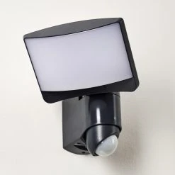 Hofstein Larvik Au&szlig;enwandleuchte LED Anthrazit, 1-flammig, Bewegungsmelder -Außenleuchten Verkaufe larvik aussenwandleuchte h3303375 do1 8