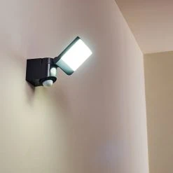 Hofstein Larvik Au&szlig;enwandleuchte LED Anthrazit, 1-flammig, Bewegungsmelder -Außenleuchten Verkaufe larvik aussenwandleuchte h3303399 do1 15