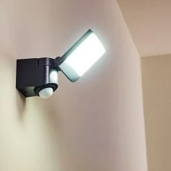 Hofstein Larvik Au&szlig;enwandleuchte LED Anthrazit, 1-flammig, Bewegungsmelder -Außenleuchten Verkaufe larvik aussenwandleuchte h3303399 do1 2