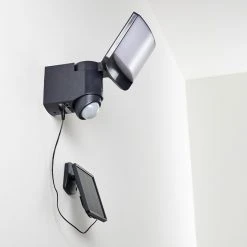 Hofstein Larvik Au&szlig;enwandleuchte LED Anthrazit, 1-flammig, Bewegungsmelder -Außenleuchten Verkaufe larvik aussenwandleuchte h3303931 do1 4