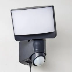 Hofstein Larvik Au&szlig;enwandleuchte LED Anthrazit, 1-flammig, Bewegungsmelder -Außenleuchten Verkaufe larvik aussenwandleuchte h3303931 do1 5