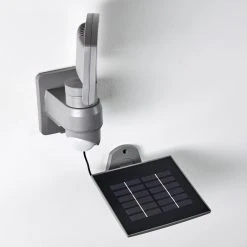 Hofstein Larvik Solar-Au&szlig;enwandleuchte LED Grau, 1-flammig, Bewegungsmelder -Außenleuchten Verkaufe larvik solar aussenwandleuchte h3303900 do1 4