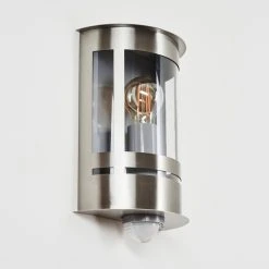 Hofstein Lauvdal Au&szlig;enwandleuchte Edelstahl, 1-flammig, Bewegungsmelder -Außenleuchten Verkaufe lauvdal aussenwandleuchte h3443033 7