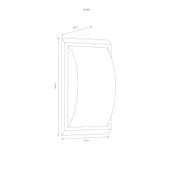 LCD 053LEDSEN Au&szlig;enwandleuchte Schwarz, 1-flammig, Bewegungsmelder -Außenleuchten Verkaufe lcd 053ledsen aussenwandleuchte 053ledsen 2