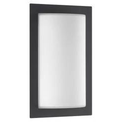 LCD Au&szlig;enwandleuchte LED Anthrazit, 1-flammig, Bewegungsmelder