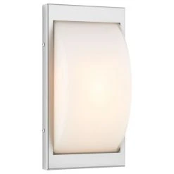 LCD Emden Au&szlig;enwandleuchte LED Edelstahl, Bewegungsmelder