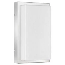 LCD Falkensee Aussenwandleuchte LED Edelstahl, 1-flammig, Bewegungsmelder