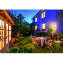 LEDVANCE ENDURA Au&szlig;enwandleuchte Edelstahl, 1-flammig, Bewegungsmelder