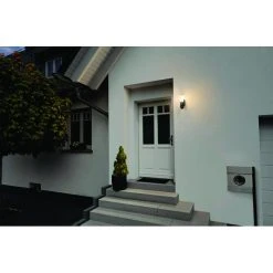 LEDVANCE Smart+ Au&szlig;enwandleuchte Grau, 1-flammig, Bewegungsmelder