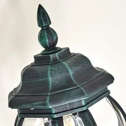 Hofstein Lentua Au&szlig;enwandleuchte Schwarz, Gr&uuml;n, 1-flammig, Bewegungsmelder -Außenleuchten Verkaufe lentua aussenwandleuchte h3012451 do2 19