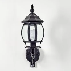 Hofstein Lentua Au&szlig;enwandleuchte Schwarz, 1-flammig, Bewegungsmelder -Außenleuchten Verkaufe lentua aussenwandleuchte h3023983 9