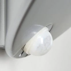 Hofstein Lesum Solar-Au&szlig;enwandleuchte LED Silber, 1-flammig, Bewegungsmelder -Außenleuchten Verkaufe lesum solar aussenwandleuchte h3308462 6