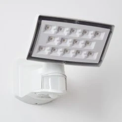 Hofstein Loit Aussenwandleuchte LED Wei&szlig;, 1-flammig, Bewegungsmelder -Außenleuchten Verkaufe loit aussenwandleuchte h3270202 do2 4