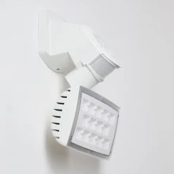 Hofstein Loit Aussenwandleuchte LED Wei&szlig;, 1-flammig, Bewegungsmelder -Außenleuchten Verkaufe loit aussenwandleuchte h3270202 do2 5